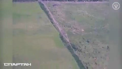 צבא אוקראינה משמיד משגר רקטות רוסי • צפו בתיעוד