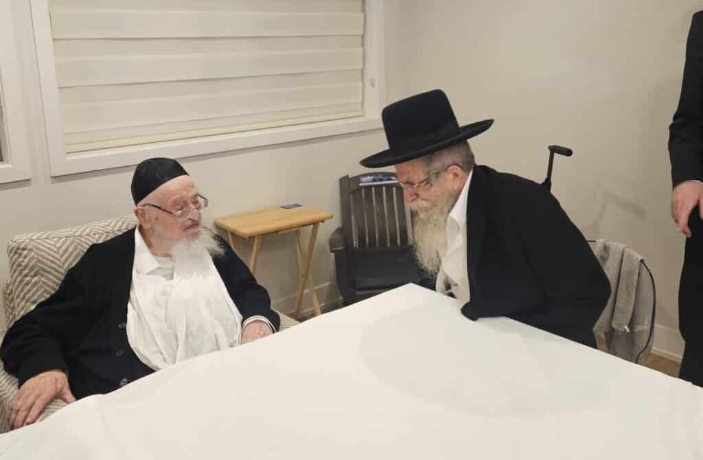 תיעוד ענק ממסע החיזוק של מרן הגרמ"צ ברגמן