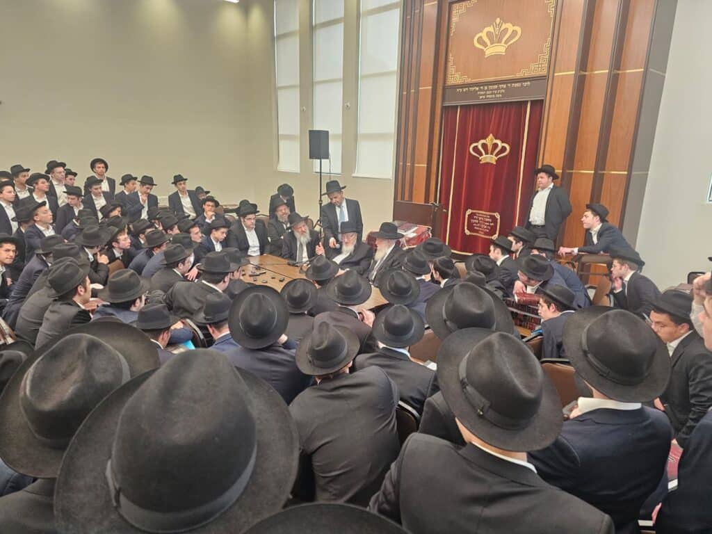 תיעוד ענק ממסע החיזוק של מרן הגרמ"צ ברגמן