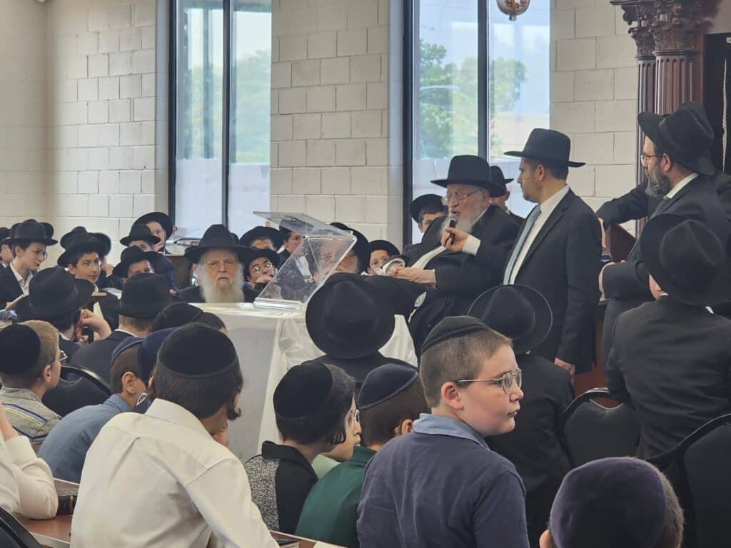 תיעוד ענק ממסע החיזוק של מרן הגרמ"צ ברגמן