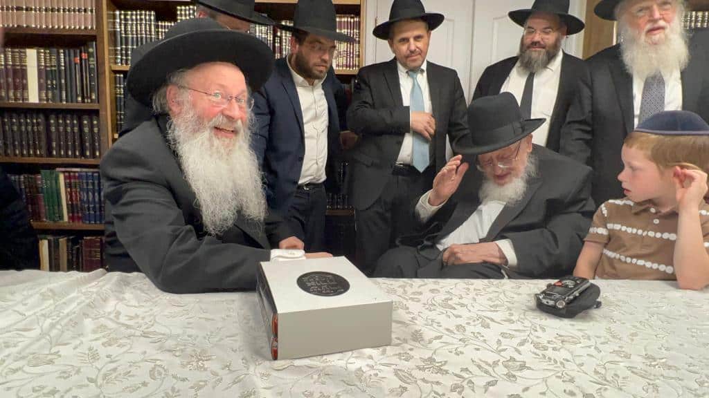 תיעוד ענק ממסע החיזוק של מרן הגרמ"צ ברגמן