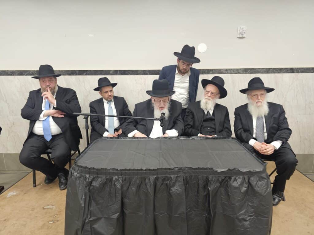 תיעוד ענק ממסע החיזוק של מרן הגרמ"צ ברגמן