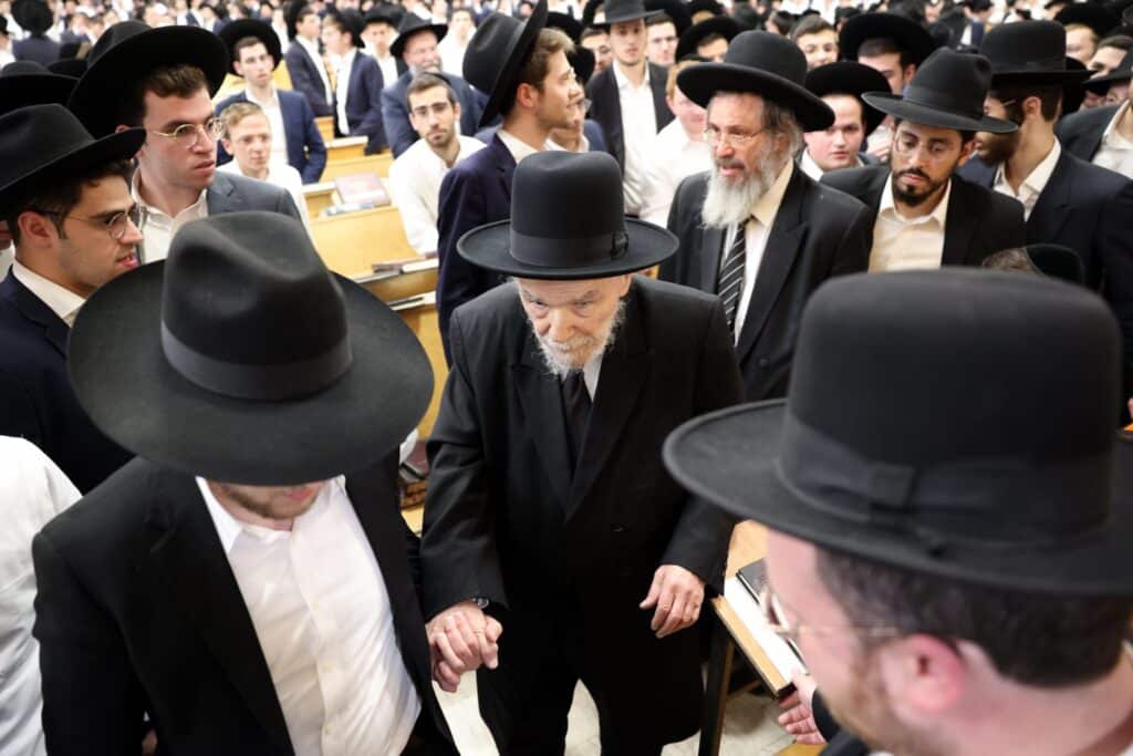 לזכר מרן: הגרמ"ה הירש הספיד בחברון