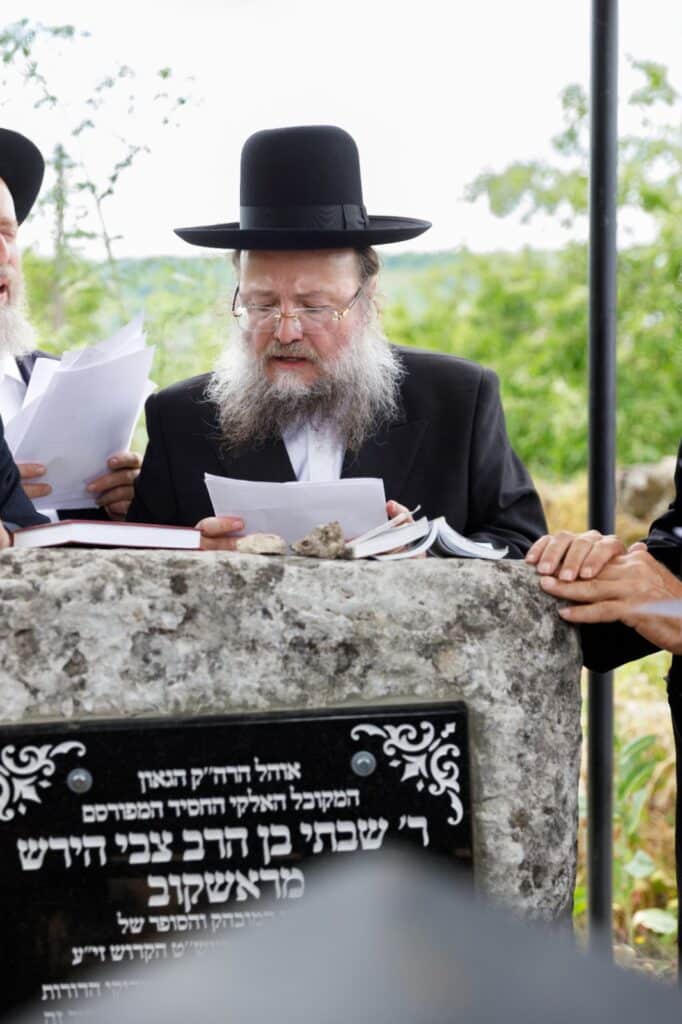 מאות יהודים עלו לציונו של רבי שבתי מרשקוב במדינה הבדלנית