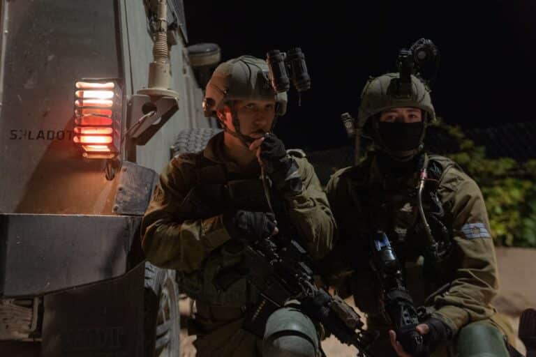 כוחות צה"ל בפעילות הלילית