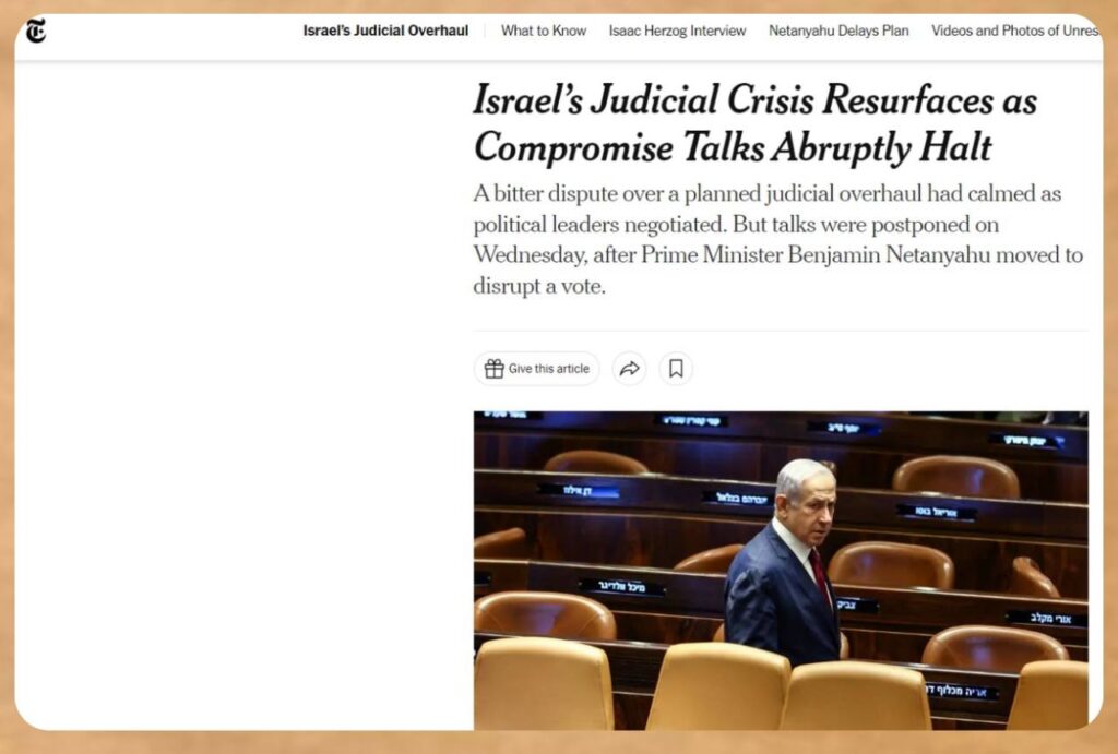 פיצוץ השיחות בבית הנשיא: מה כותבים בעולם?
