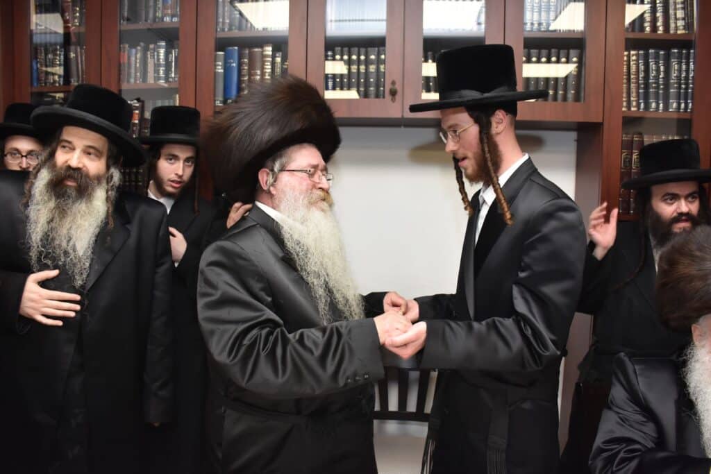 שמחת התנאים לנכד כ"ק האדמו"ר מוואסלוי