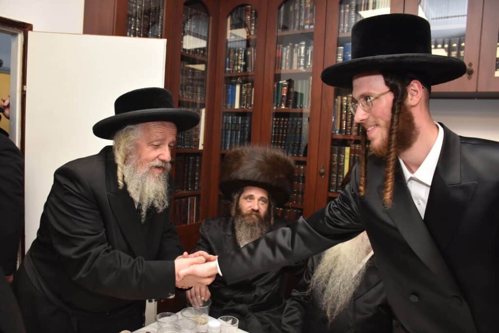 שמחת התנאים לנכד כ"ק האדמו"ר מוואסלוי