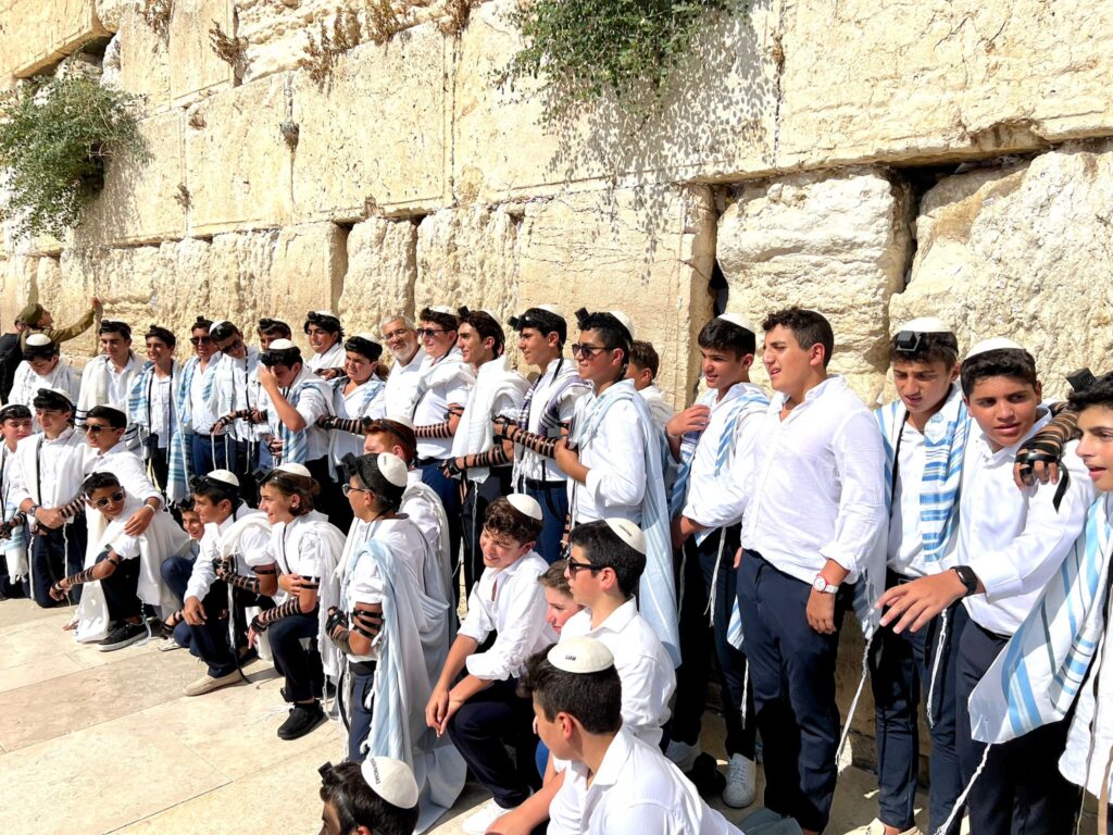 ברחבת הכותל המערבי: אנוסי משהד הגיעו למצוות