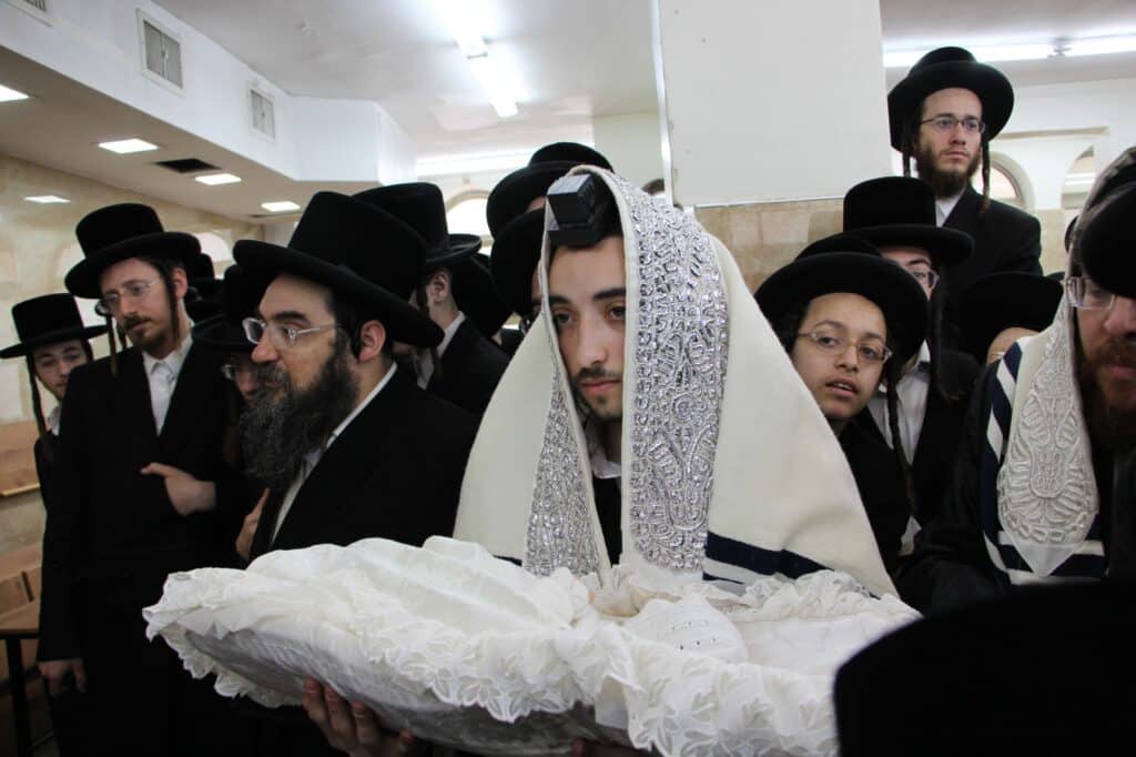 במחנובקא חגגו את שמחת הברית לנין האדמו"ר