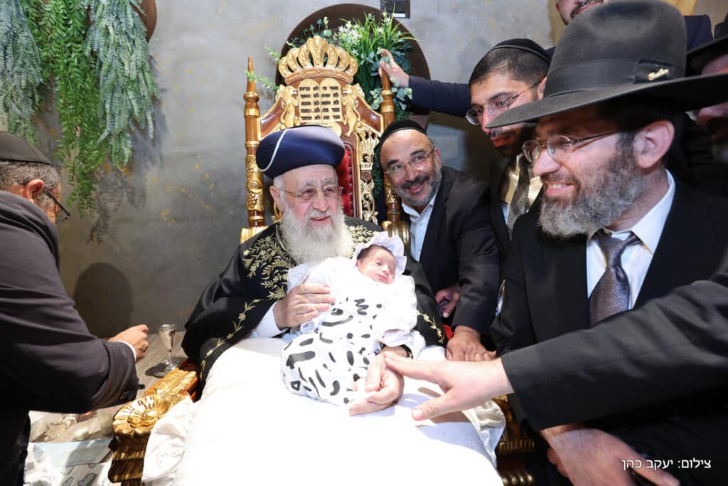 גלריה: שמחת הברית לנין הראשונים לציון