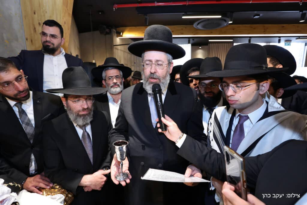 גלריה: שמחת הברית לנין הראשונים לציון