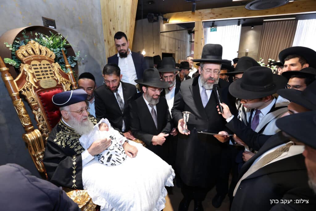 גלריה: שמחת הברית לנין הראשונים לציון