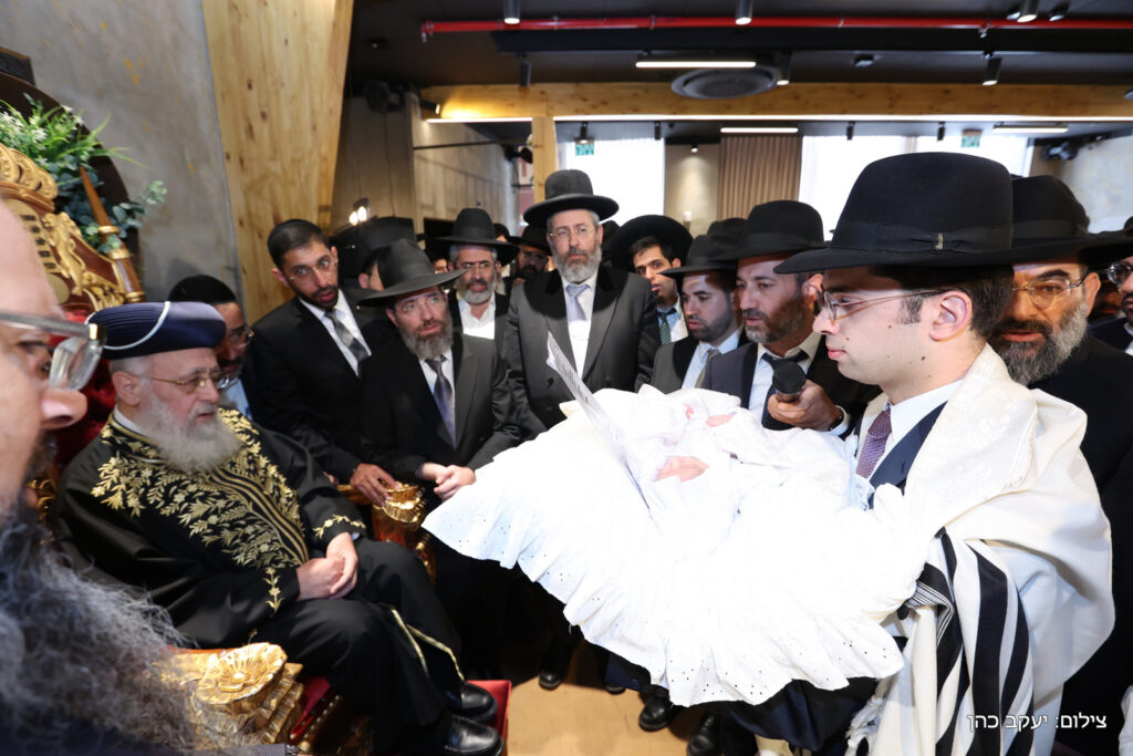 גלריה: שמחת הברית לנין הראשונים לציון