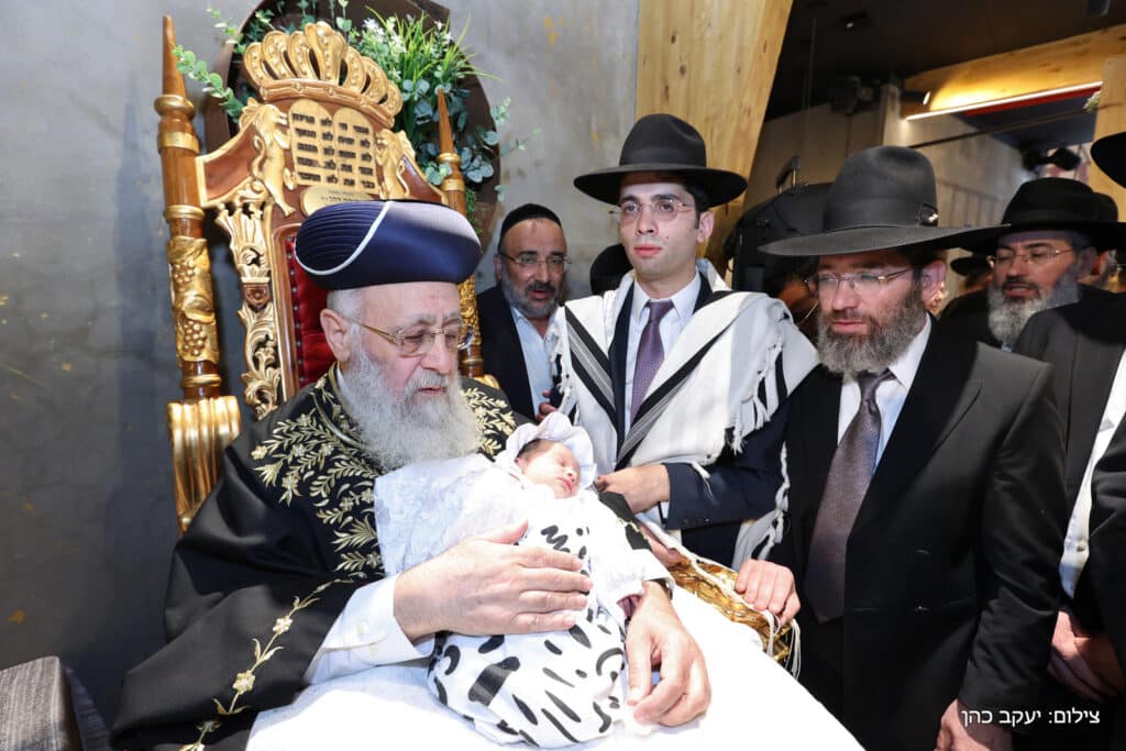 גלריה: שמחת הברית לנין הראשונים לציון