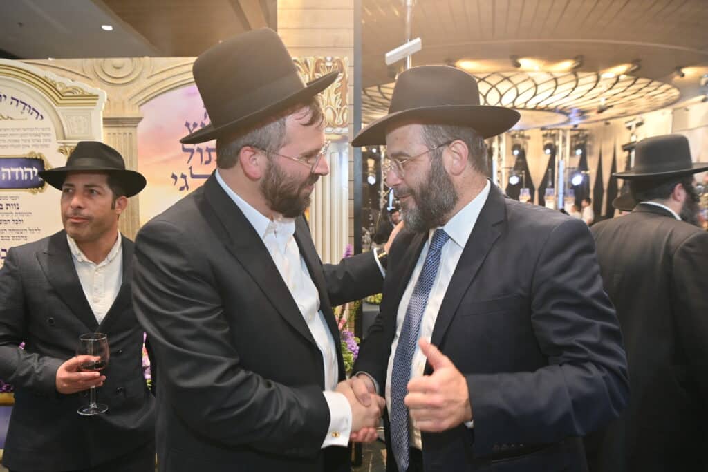 בראשות גדו"י: יו"ר האיחוד ערך בר מצווה לבנו, כולם התייצבו