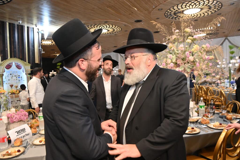 בראשות גדו"י: יו"ר האיחוד ערך בר מצווה לבנו, כולם התייצבו