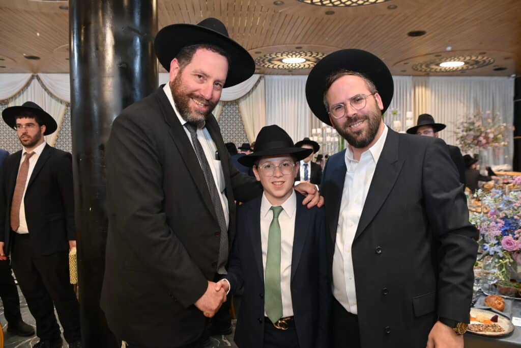 בראשות גדו"י: יו"ר האיחוד ערך בר מצווה לבנו, כולם התייצבו