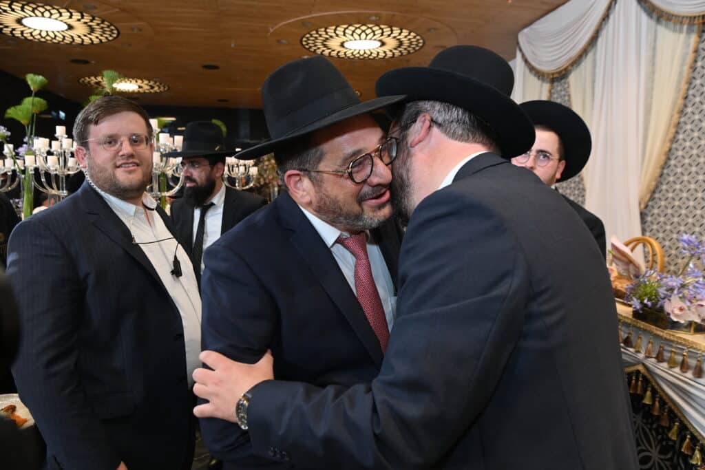 בראשות גדו"י: יו"ר האיחוד ערך בר מצווה לבנו, כולם התייצבו