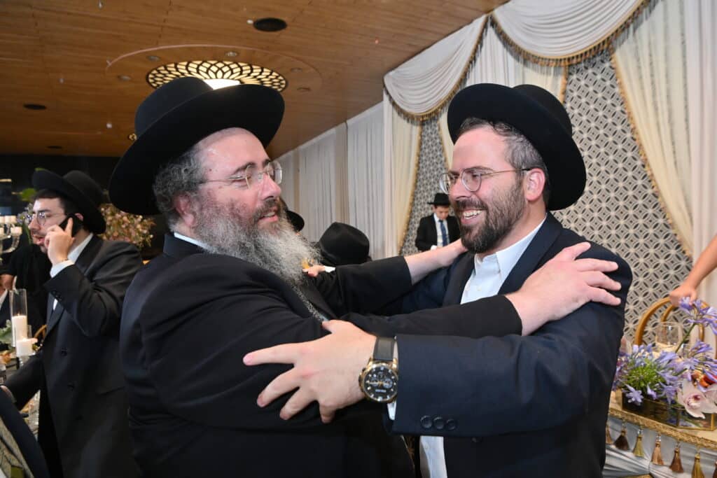 בראשות גדו"י: יו"ר האיחוד ערך בר מצווה לבנו, כולם התייצבו