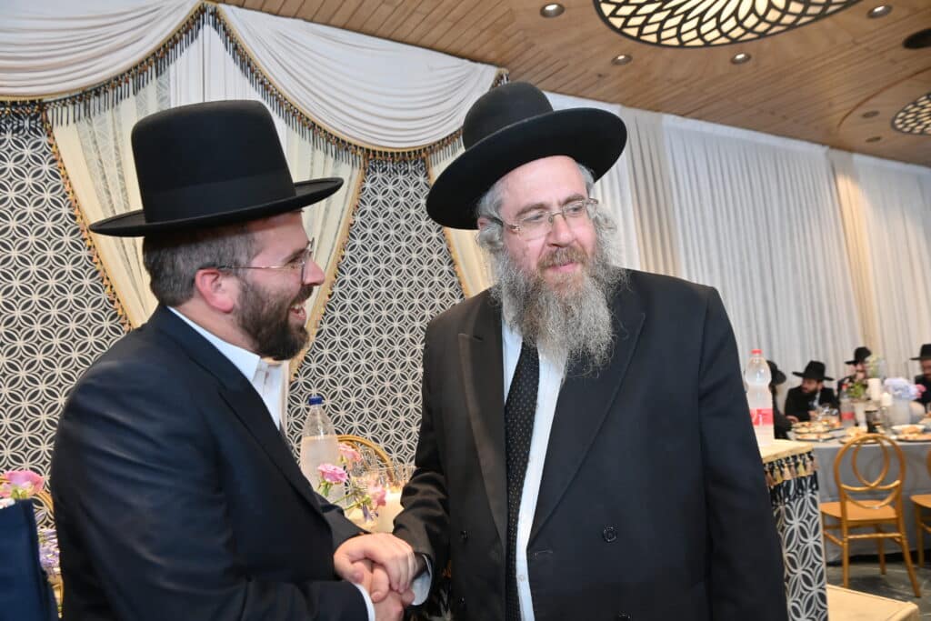 בראשות גדו"י: יו"ר האיחוד ערך בר מצווה לבנו, כולם התייצבו