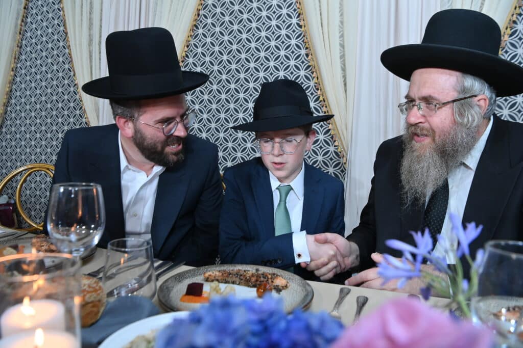 בראשות גדו"י: יו"ר האיחוד ערך בר מצווה לבנו, כולם התייצבו