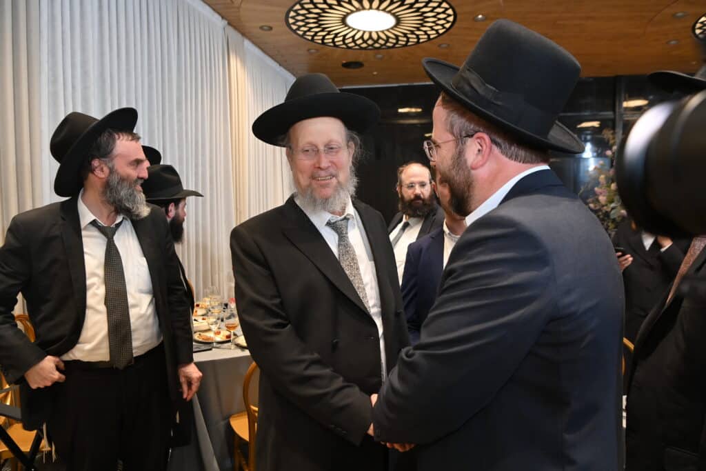 בראשות גדו"י: יו"ר האיחוד ערך בר מצווה לבנו, כולם התייצבו