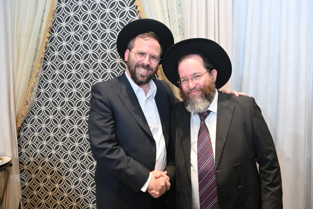 בראשות גדו"י: יו"ר האיחוד ערך בר מצווה לבנו, כולם התייצבו