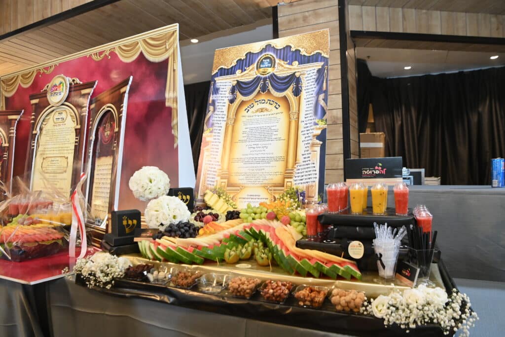 בראשות גדו"י: יו"ר האיחוד ערך בר מצווה לבנו, כולם התייצבו