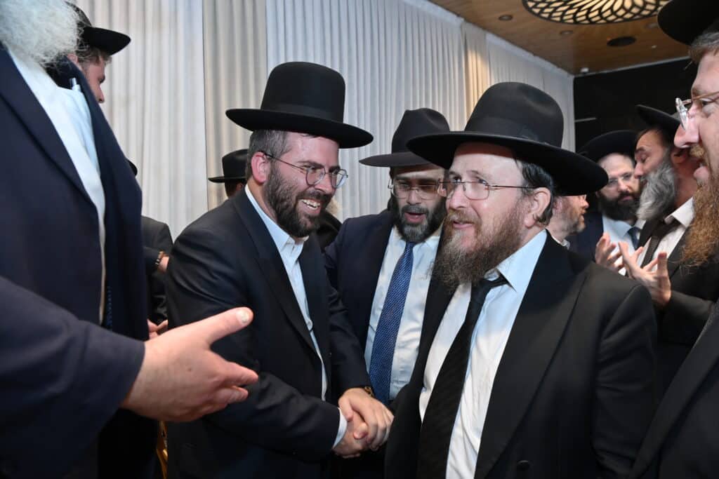 בראשות גדו"י: יו"ר האיחוד ערך בר מצווה לבנו, כולם התייצבו