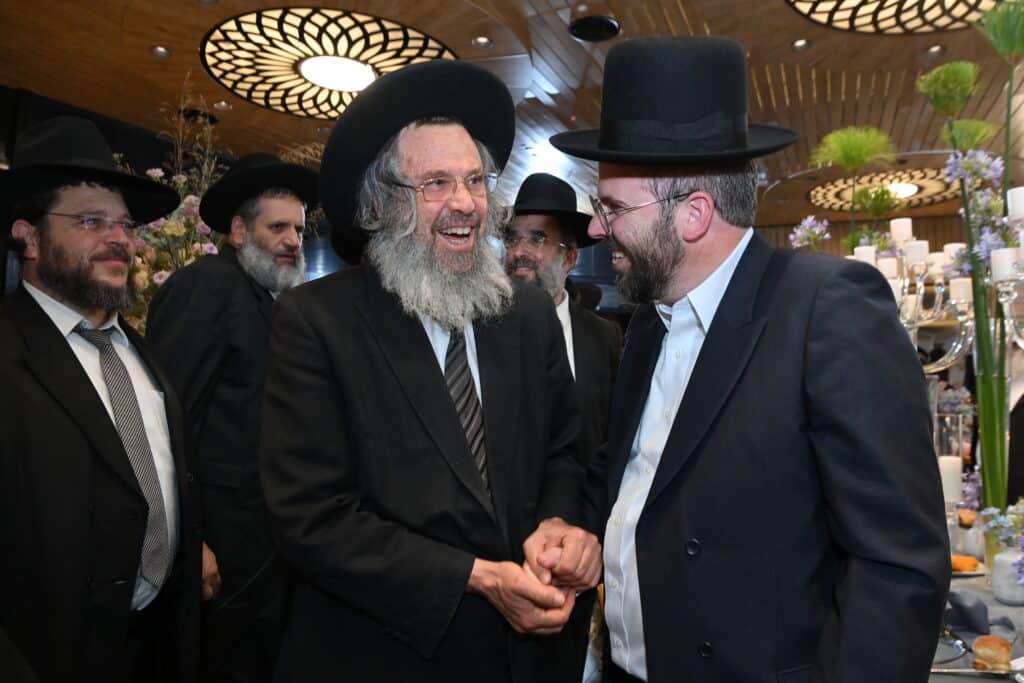 בראשות גדו"י: יו"ר האיחוד ערך בר מצווה לבנו, כולם התייצבו