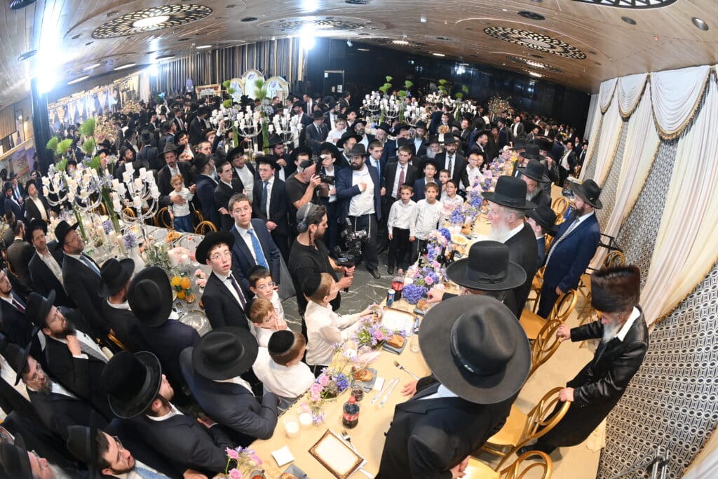 בראשות גדו"י: יו"ר האיחוד ערך בר מצווה לבנו, כולם התייצבו