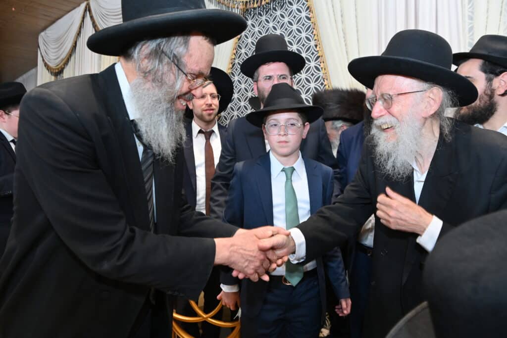 בראשות גדו"י: יו"ר האיחוד ערך בר מצווה לבנו, כולם התייצבו