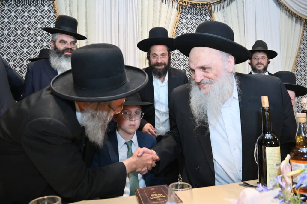 בראשות גדו"י: יו"ר האיחוד ערך בר מצווה לבנו, כולם התייצבו