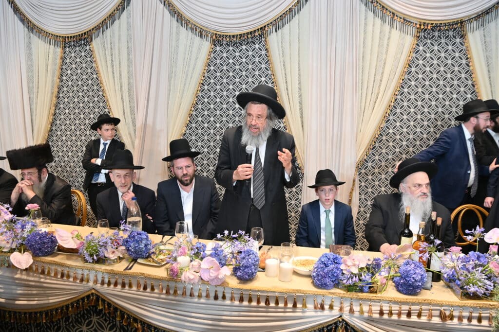 בראשות גדו"י: יו"ר האיחוד ערך בר מצווה לבנו, כולם התייצבו