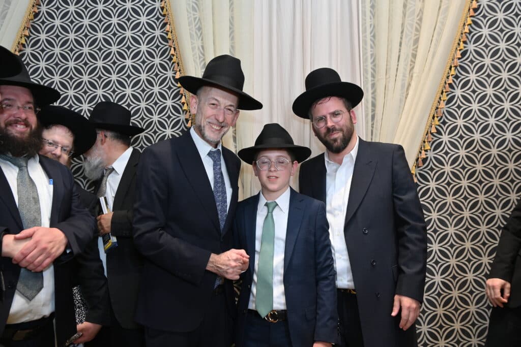 בראשות גדו"י: יו"ר האיחוד ערך בר מצווה לבנו, כולם התייצבו