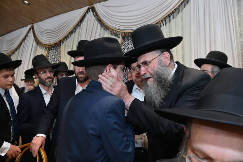 בראשות גדו"י: יו"ר האיחוד ערך בר מצווה לבנו, כולם התייצבו