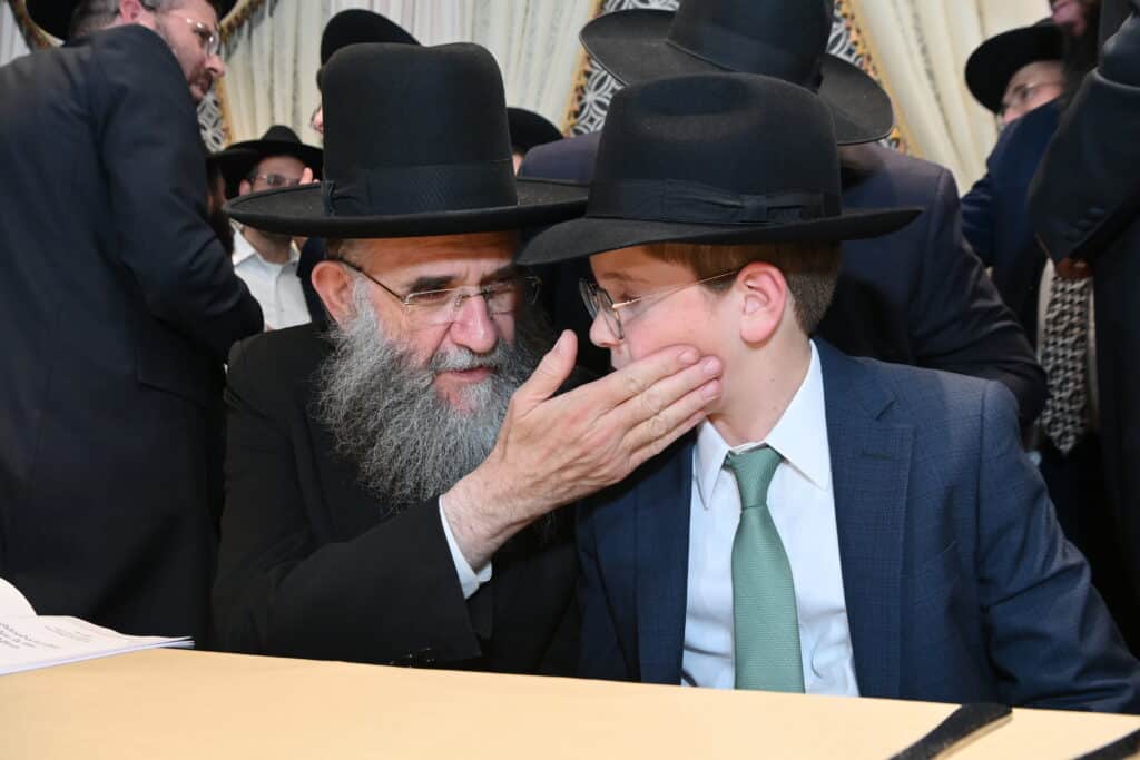 בראשות גדו"י: יו"ר האיחוד ערך בר מצווה לבנו, כולם התייצבו