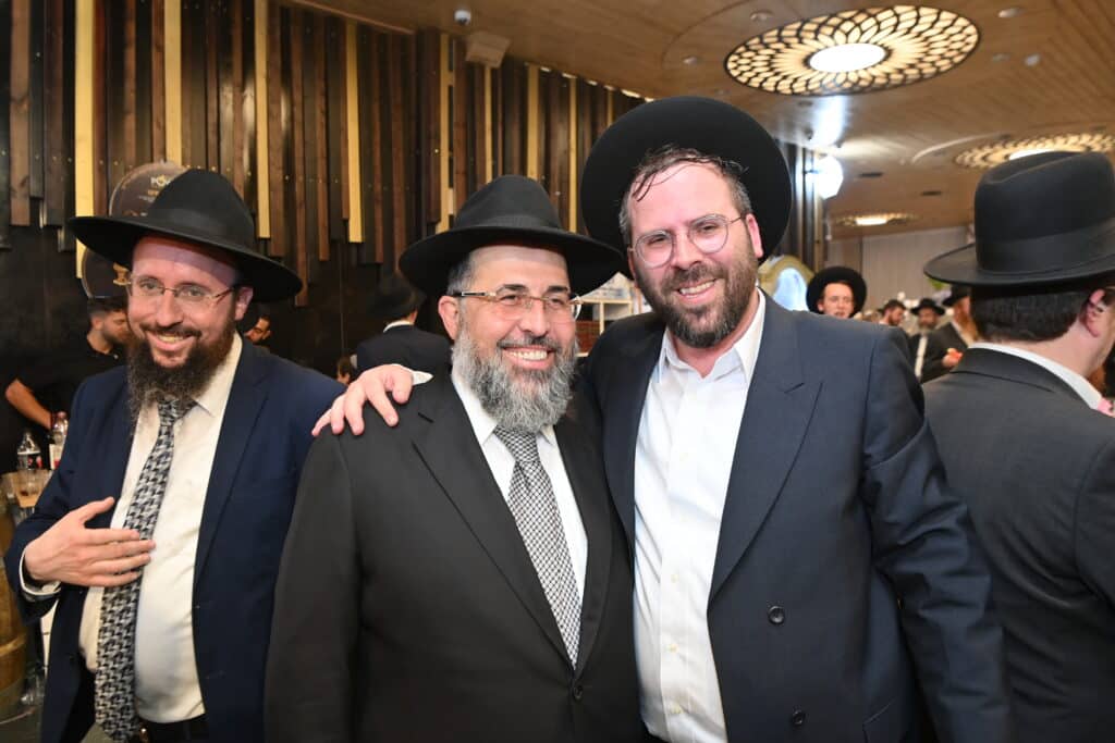 בראשות גדו"י: יו"ר האיחוד ערך בר מצווה לבנו, כולם התייצבו