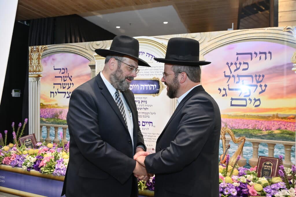 בראשות גדו"י: יו"ר האיחוד ערך בר מצווה לבנו, כולם התייצבו