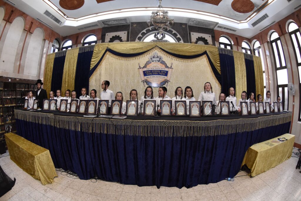 מרגש: התלמידים בלעלוב נבחנו על כל המסכת