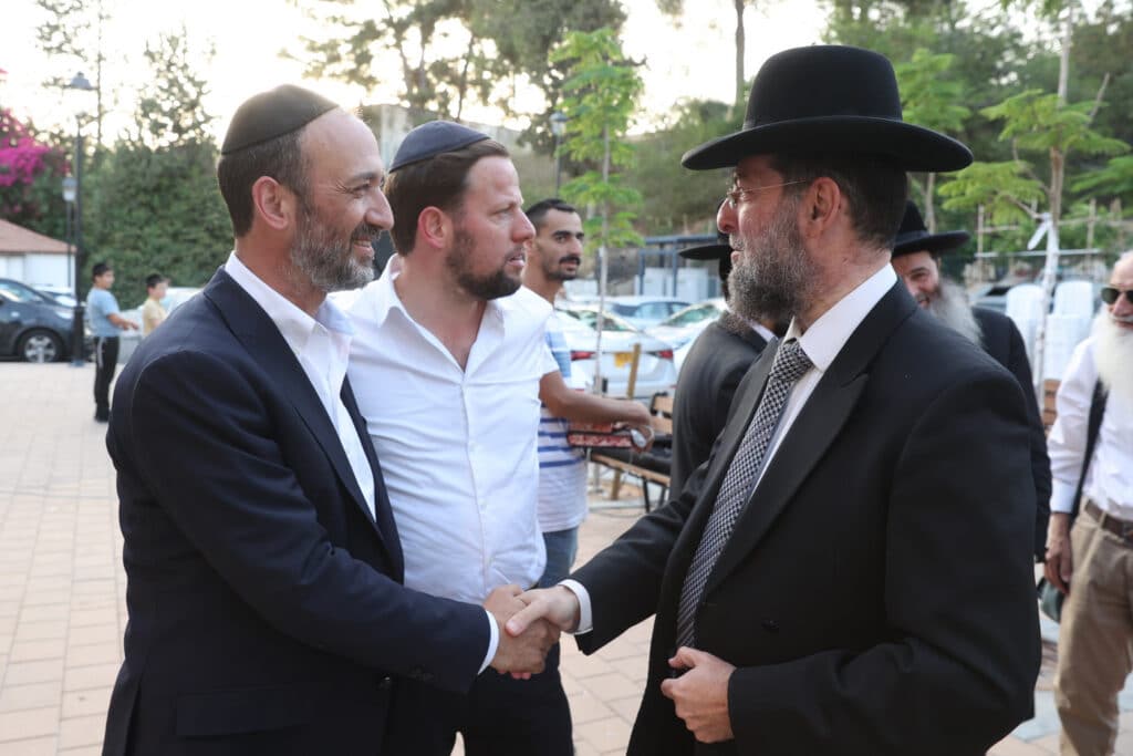 בהשתתפות השר מלכיאלי: בנס ציונה חנכו את המועה"ד בהשתתפות השר מלכיאלי: בנס ציונה חנכו את המועה"ד