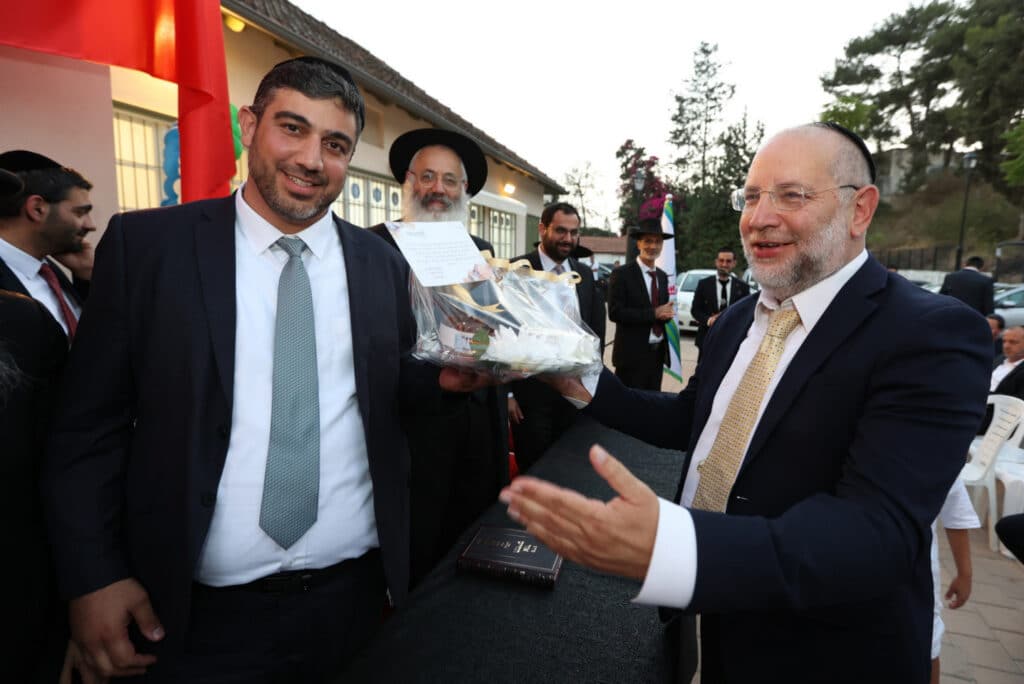 בהשתתפות השר מלכיאלי: בנס ציונה חנכו את המועה"ד בהשתתפות השר מלכיאלי: בנס ציונה חנכו את המועה"ד