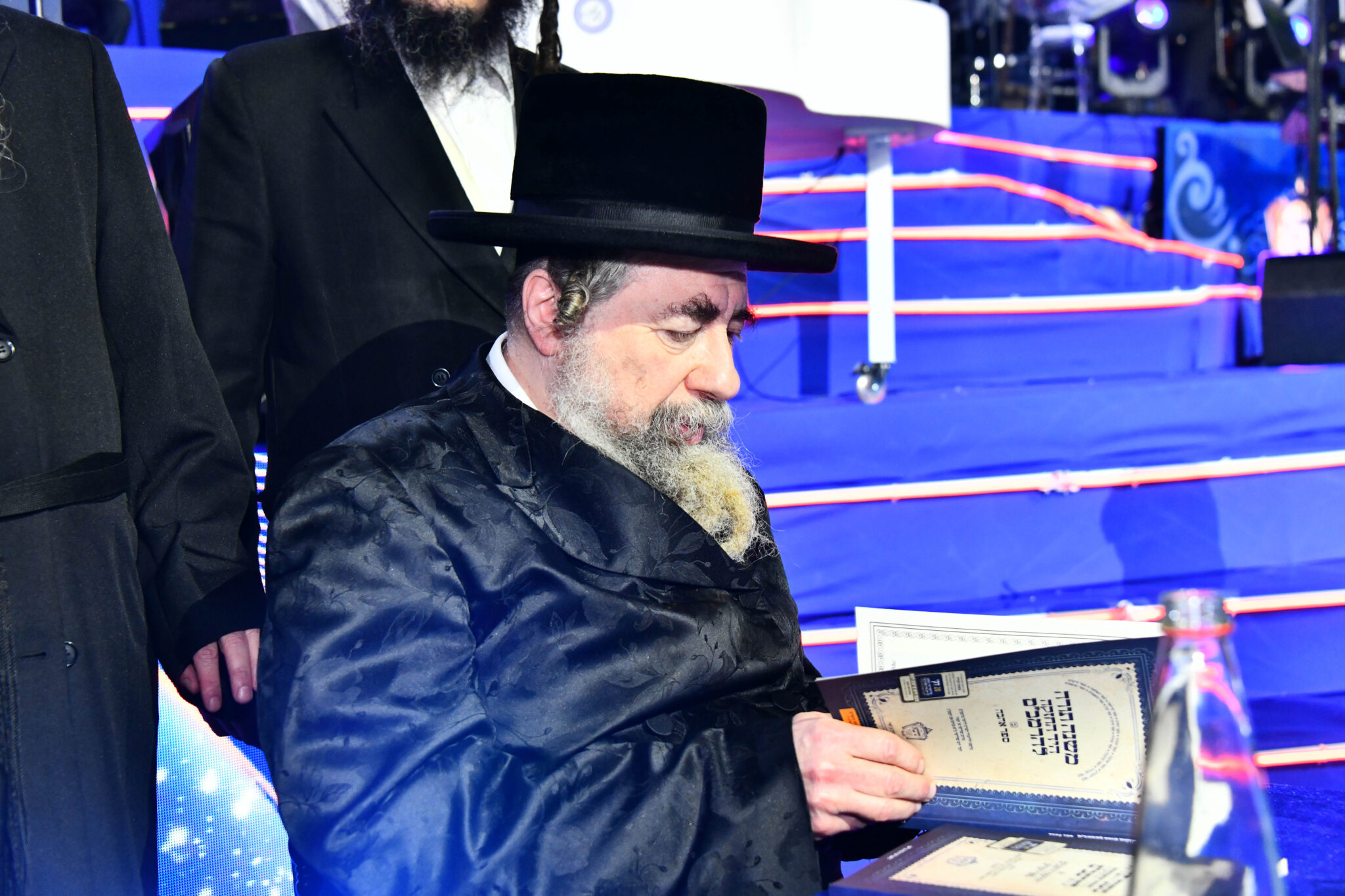 אלפים בסיום הרמב"ם של מפעל התורה העולמי 'שיננא'