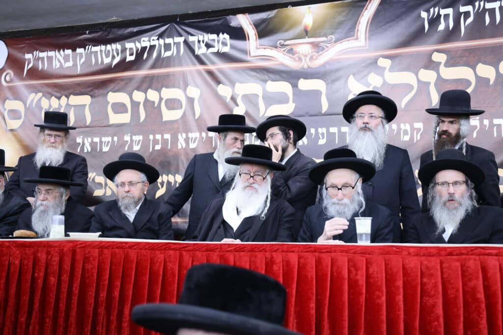 בעדה החרדית סיימו את הש"ס בהילולת הגאב"ד