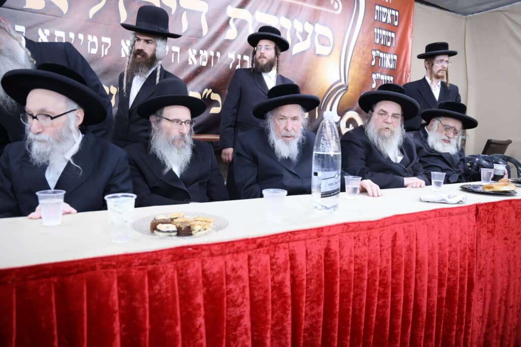 בעדה החרדית סיימו את הש"ס בהילולת הגאב"ד