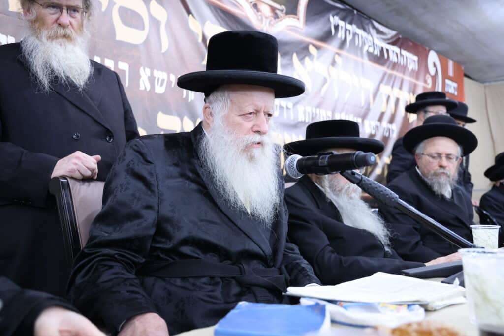 בעדה החרדית סיימו את הש"ס בהילולת הגאב"ד