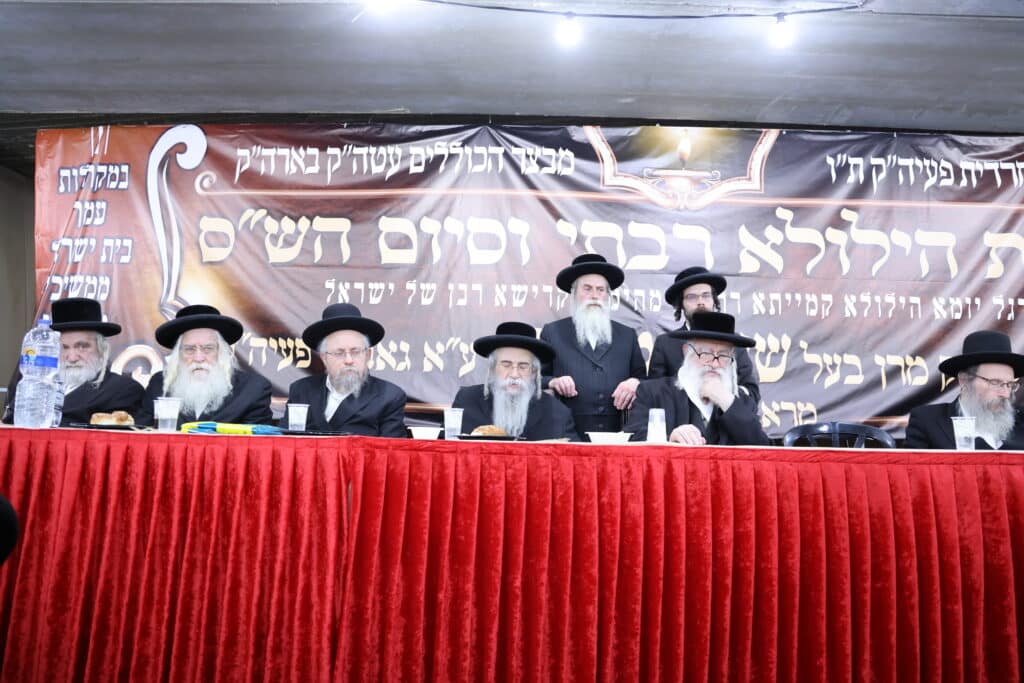 בעדה החרדית סיימו את הש"ס בהילולת הגאב"ד