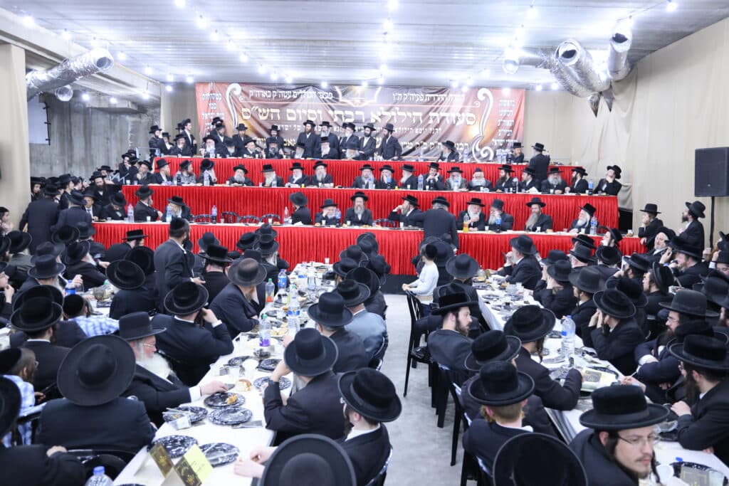 בעדה החרדית סיימו את הש"ס בהילולת הגאב"ד