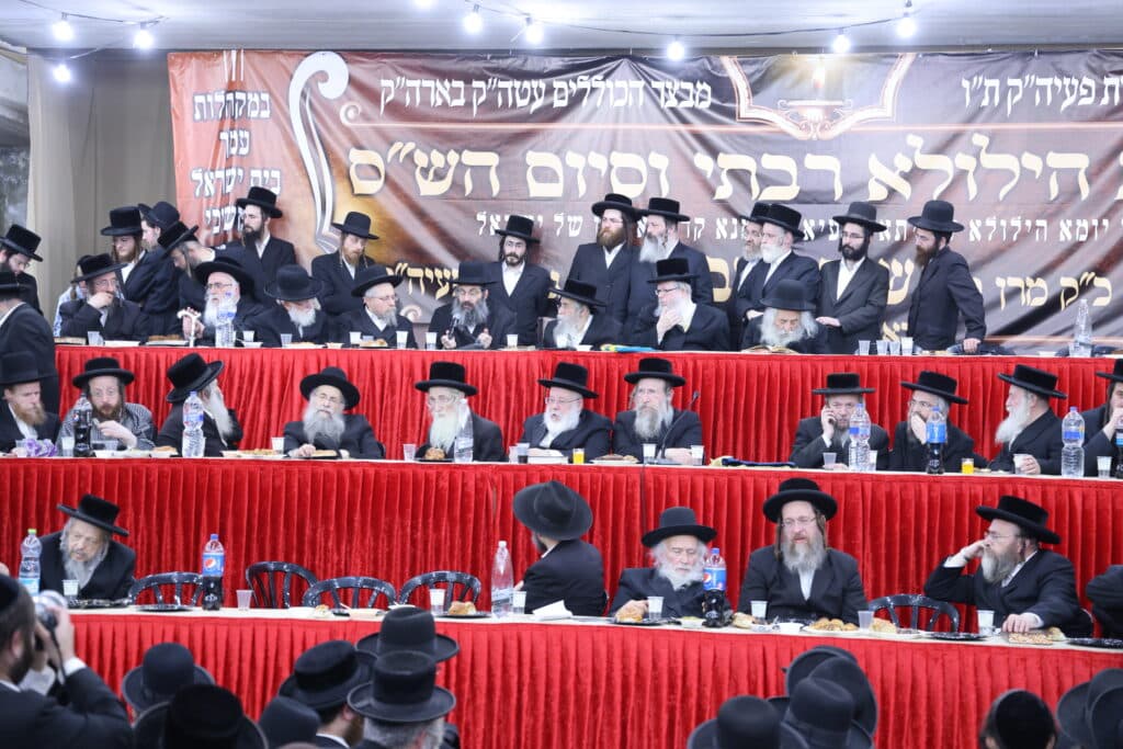 בעדה החרדית סיימו את הש"ס בהילולת הגאב"ד